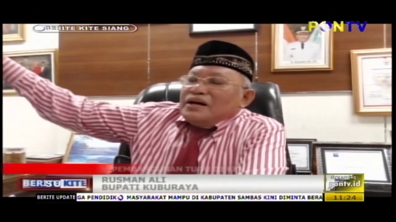 bupati kubu raya rusman ali
