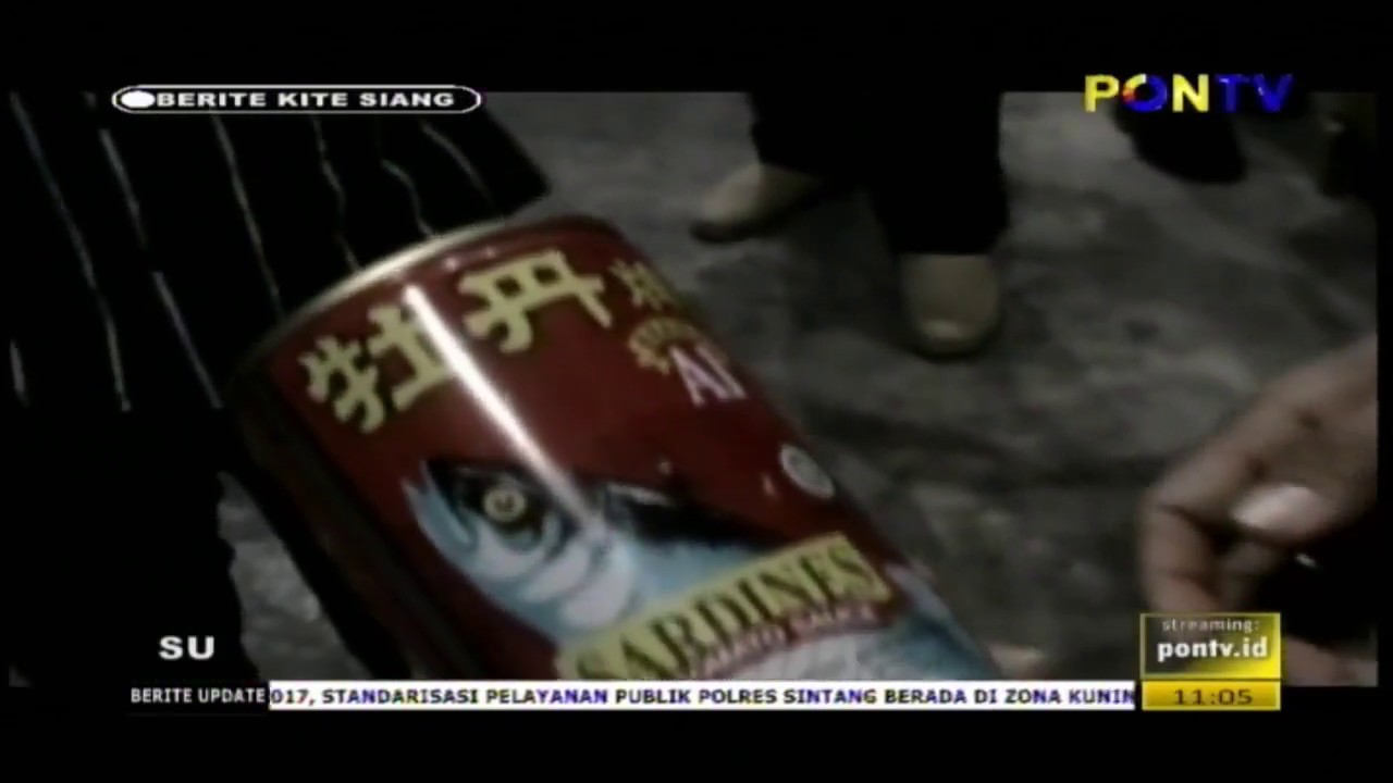 ikan kaleng isi cacing