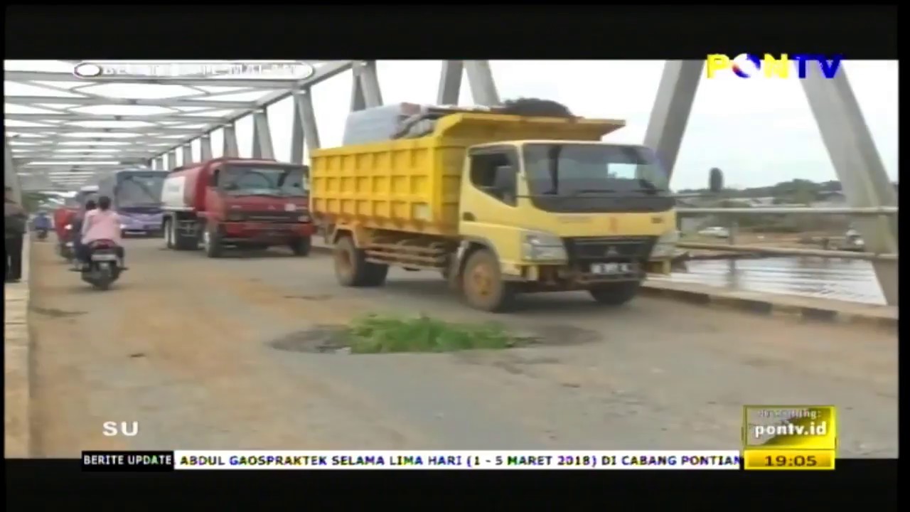 jembatan ambawang rusak