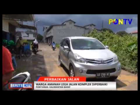perbaikan jalan amanah pontianak
