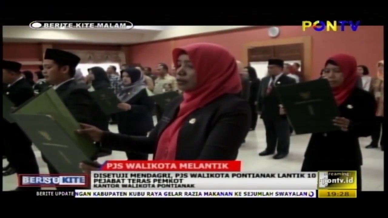 pjs walikota melantik