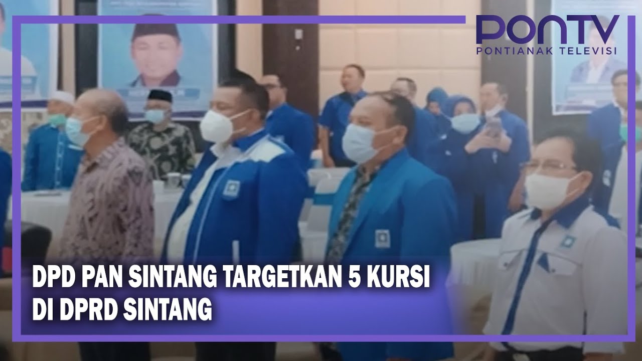 Mucab Bersama Dpc Pan Se Kabupaten Sintang Pontv