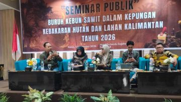 buruh sawit karhutla