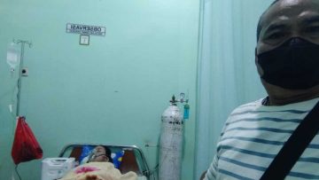 Makmun dampingi rawat inap anaknya